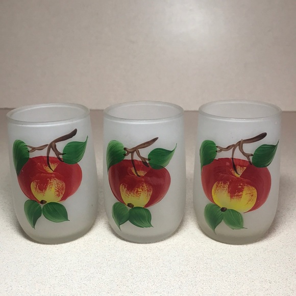 Vintage juice glasses